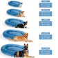 Stylish Oval Calming Dog Bed - Comfortable & Safe